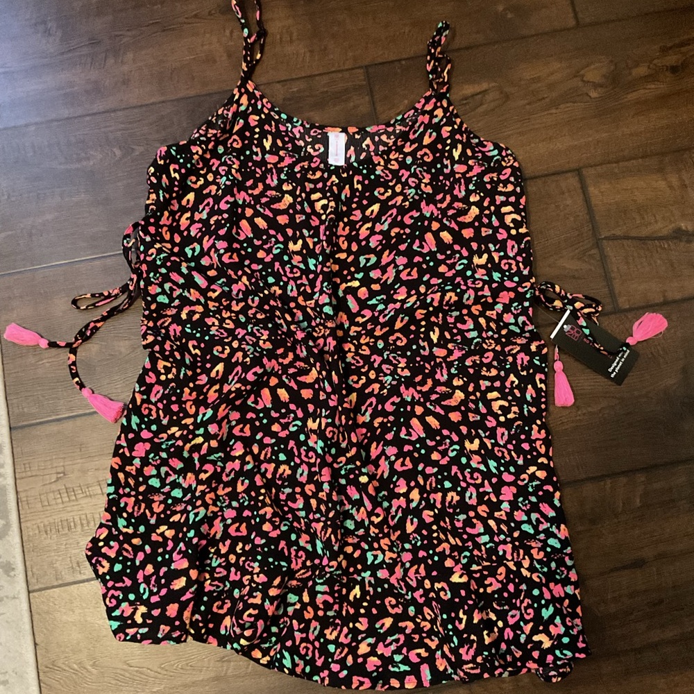 Wonder Nation Multicolor Animal Print Dress